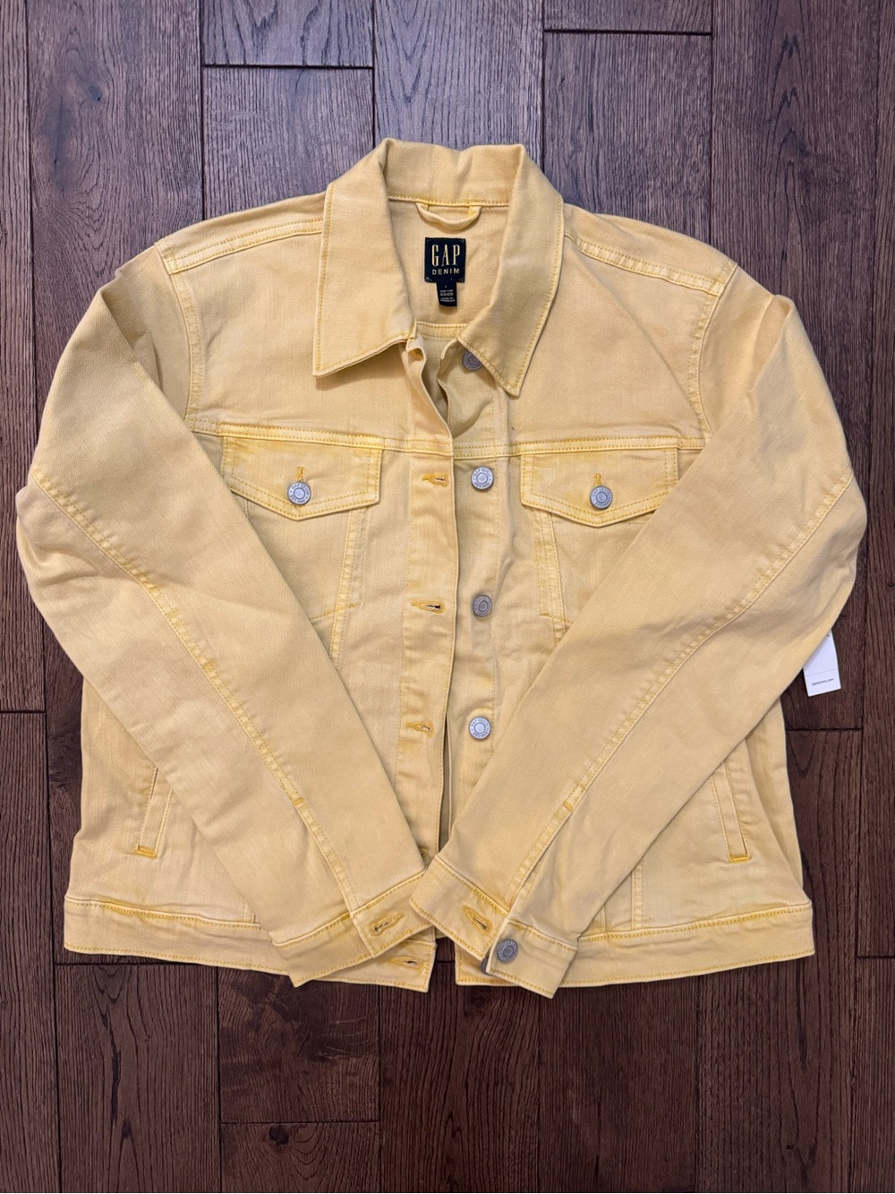 GAP Women’s Yellow Denim Jacket